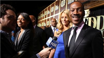 Star of the show Eddie Murphy 