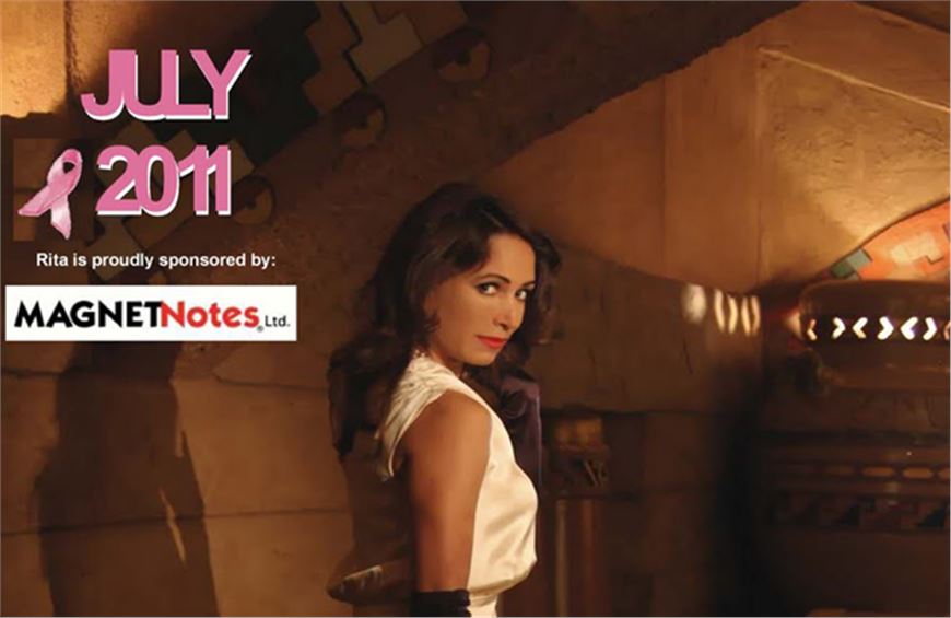 STRIKE A POSE for Breast Cancer Celebrity Calendar, 2011