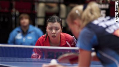 Teen puts spotlight on Olympic table tennis