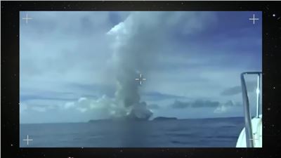 The Birth of a New Island