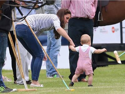 The first steps of little George