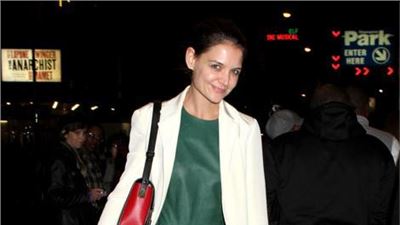 The green of Katie Holmes