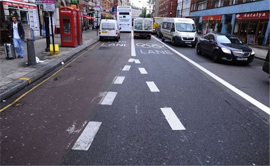 The most ridiculous example yet of how Olympics lanes are making a farce of driving in London