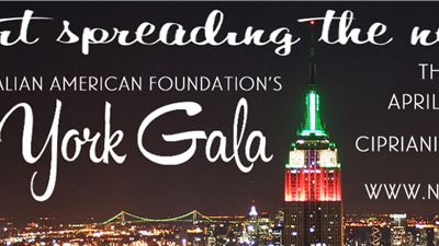 The National Italian American Foundation's New York Gala 