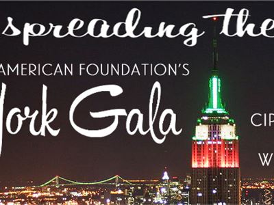 The National Italian American Foundation's New York Gala 
