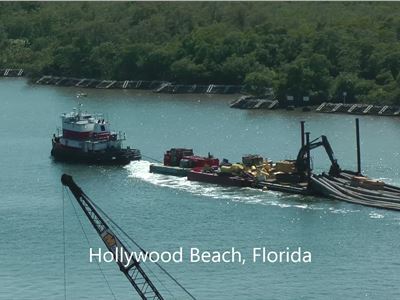 Unusual exceptional transport,  Hollywood Beach, FL 