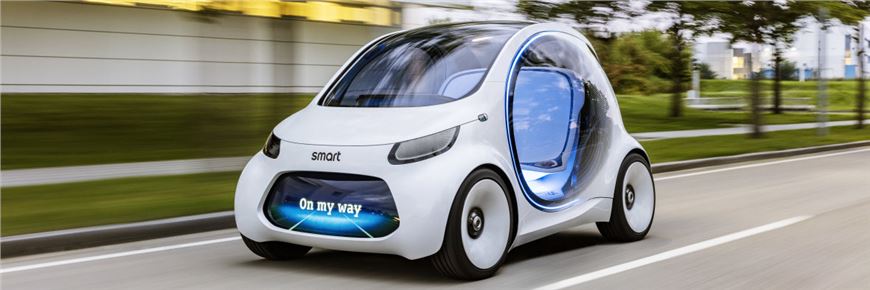 VISION EQ : Daimler's First Car Without A Steering Wheel And Pedals