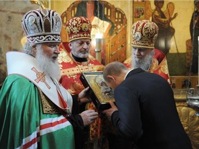 Vladimir Putin, third oath .