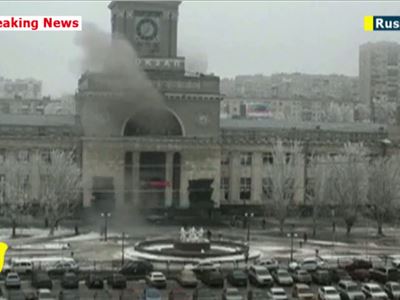 Volgograd railway station suicide bombing: suspected Islamist attack.....